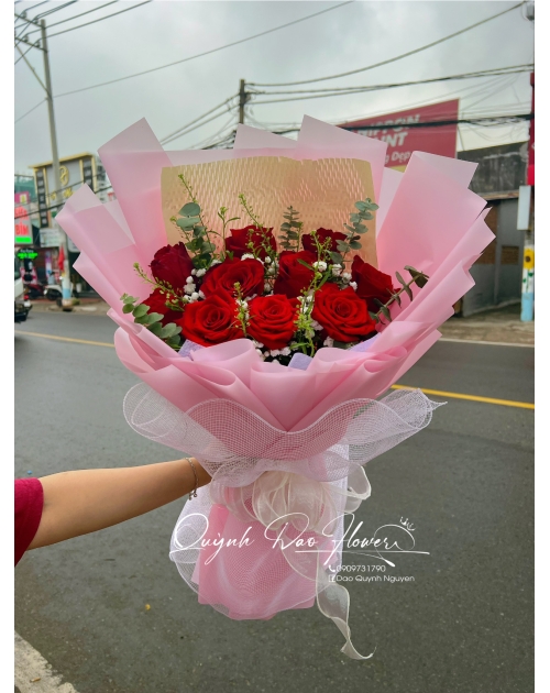 Bó hoa tặng 14/2