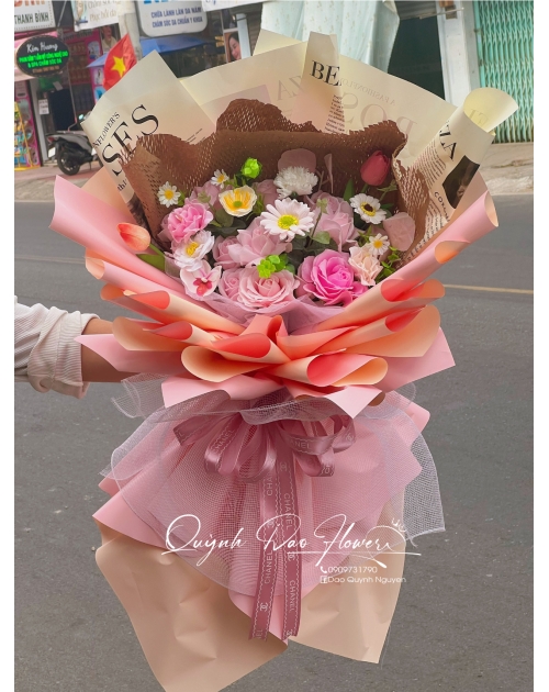 Bó hoa sáp cao cấp tại Dĩ An