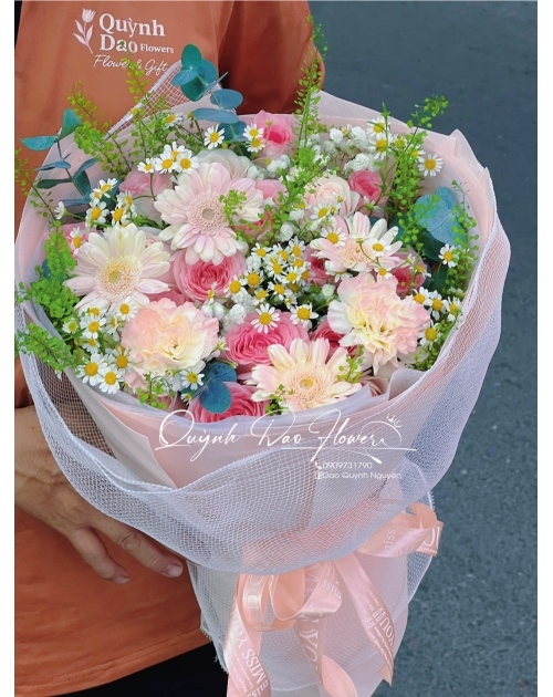 Bó hoa mix đẹp thủ Đức 