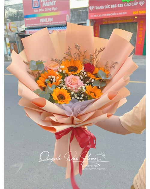Hoa tặng đại hội 