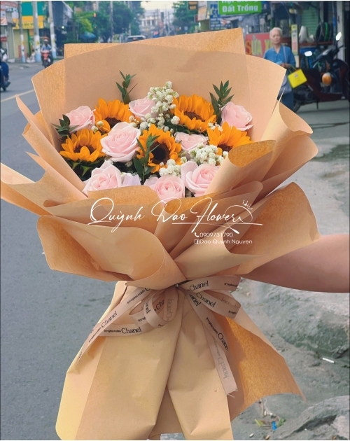 Hoa tốt nghiệp tp HCM