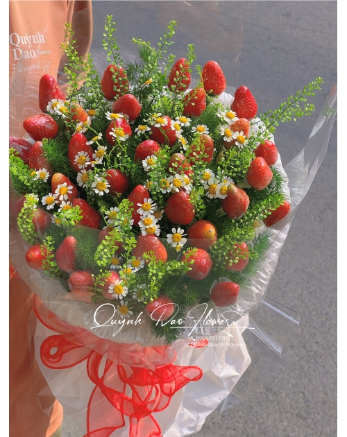 Bó hoa dâu tây thủ đức , bình dương 