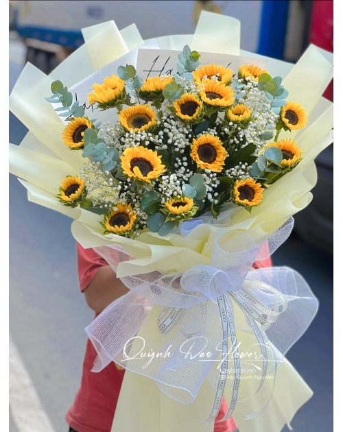 Bó hoa hướng dương to đẹp 