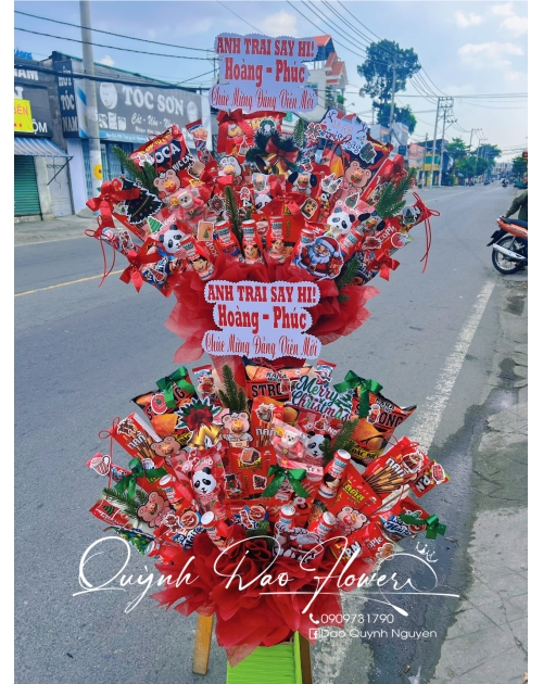 Hộp bánh kẹo Noel 