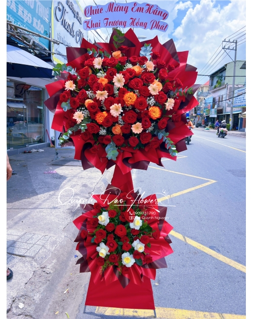 Kệ khai trương vĩnh phú 10