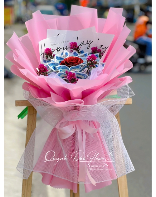 Bó hoa tiền 5k nhỏ xinh 