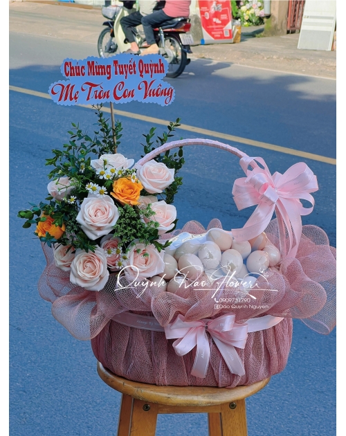 Giỏ trứng gà 