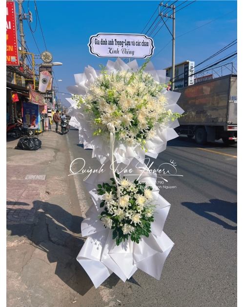 Ke viếng trắng đẹp 