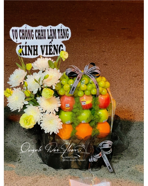 Giỏ trái cây đi viếng  người thân 