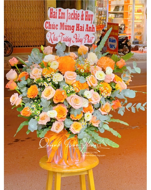 Giỏ hoa tươi Bình Nhâm