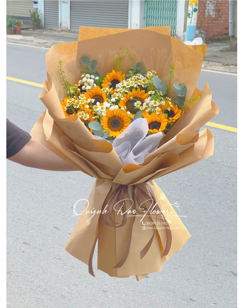 Hoa tốt nghiệp Phú Nhuận 