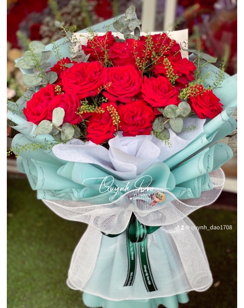 Bó hoa Hồng đỏ tặng sếp