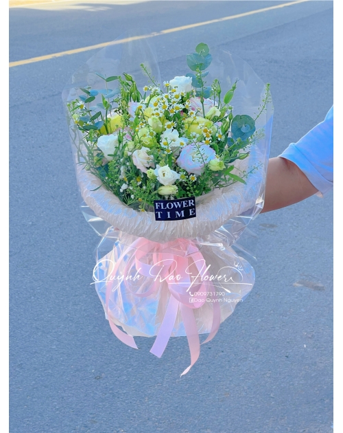 Bó hoa mix cát tường 