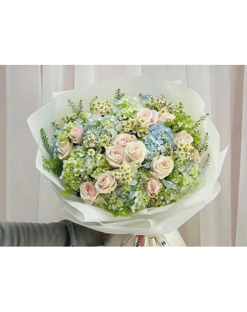 Bó hoa tú cầu đẹp 