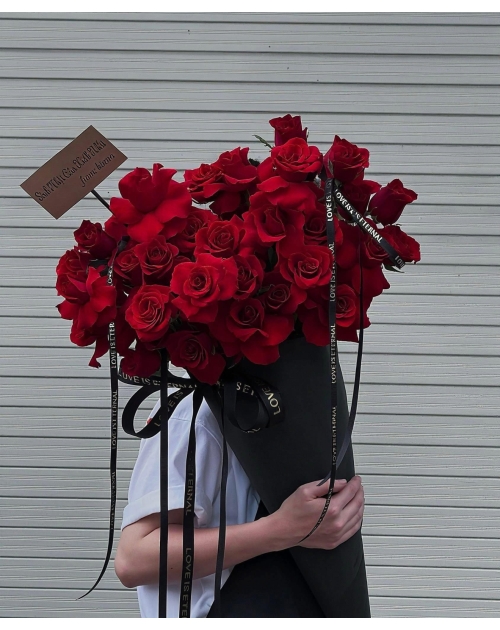 Bó hoa hồng đỏ ốc quế thủ Đức , bình dương 