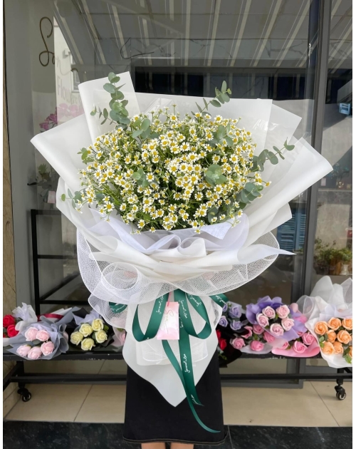 Bó hoa cúc tana giá rẻ