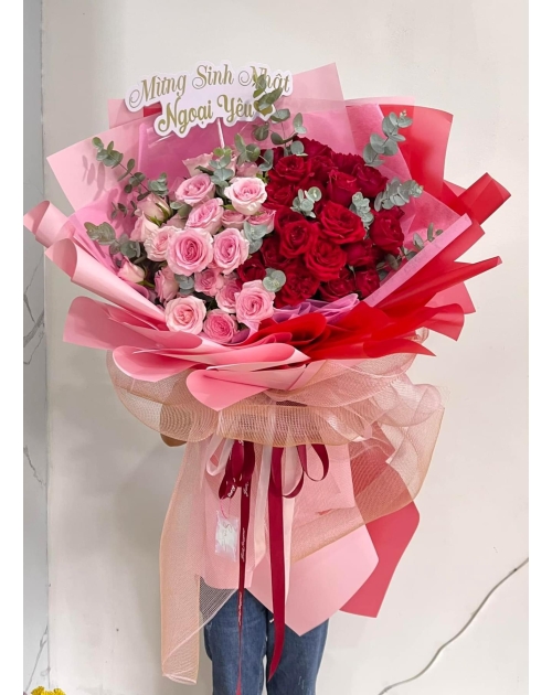 Bó hoa tặng ngoại to đẹp tại thủ Đức 