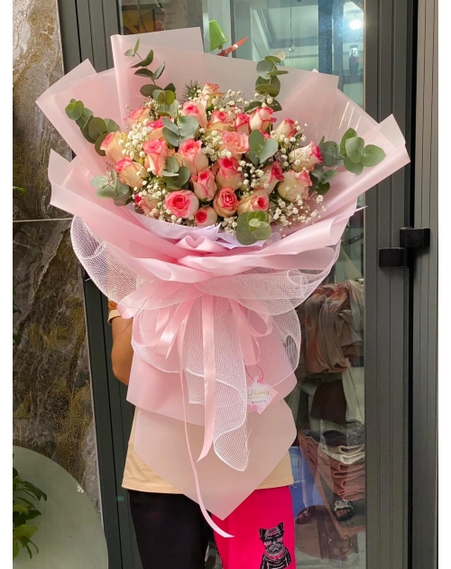 Bó hoa tặng ban to đẹp giá rẻ
