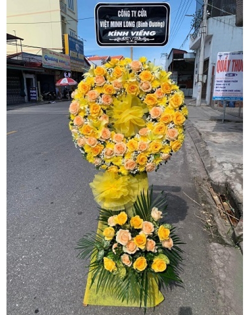 Kệ viếng tone vàng