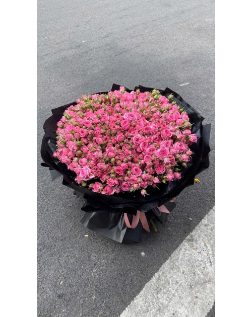 Bó hoa hồng chùm sophia khổng lồ