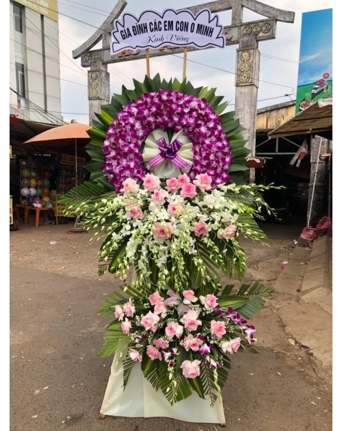 Kệ viếng lan tím rẻ nhất 