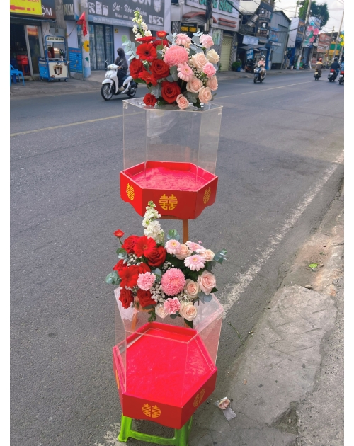 6 mâm quả cưới hiện đại thủ Đức, Bình Dương 