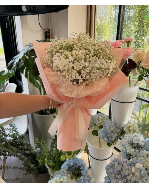 Bó hoa bi tươi tặng tốt nghiệp 