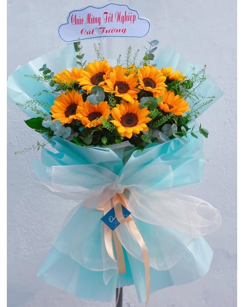 Bó hoa tốt nghiệp dành cho bạn nam