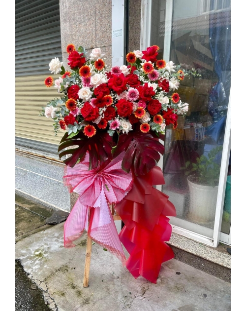 Kệ hoa khai trương hồng phát 