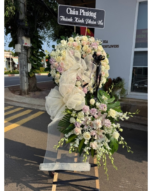 Hoa viếng tang lễ Bình dương 