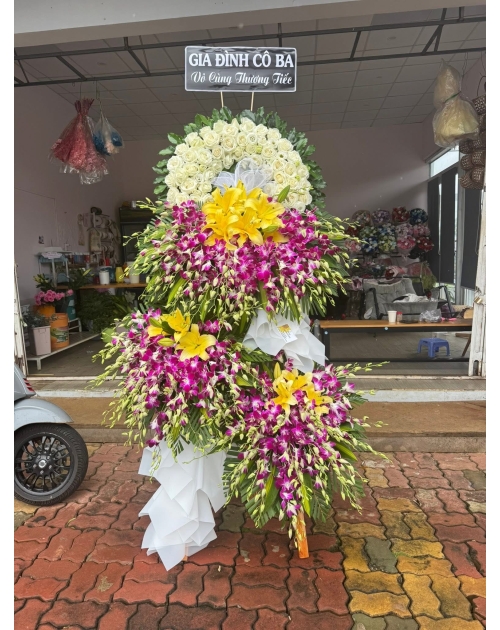 Kệ viếng to 3 tầng lan