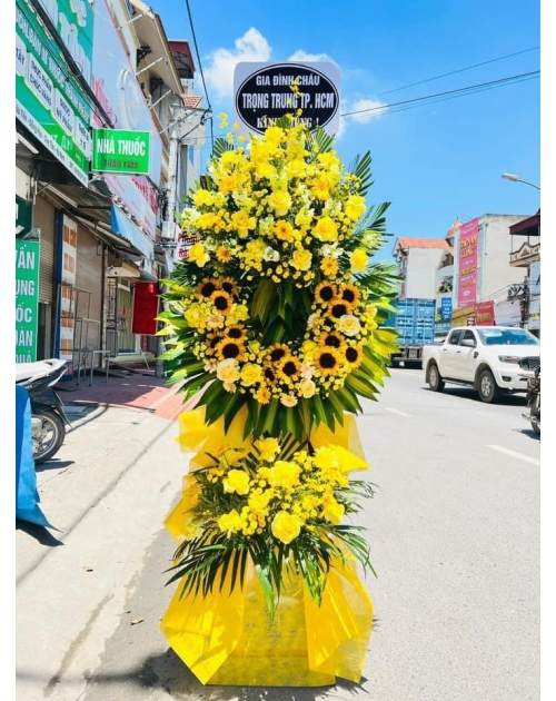 Kệ viếng tone vang sang trọng 