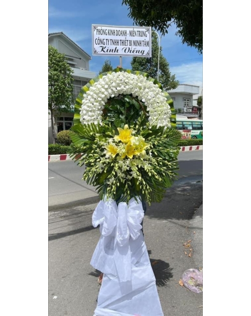 Kệ viếng lan trắng giá rẻ