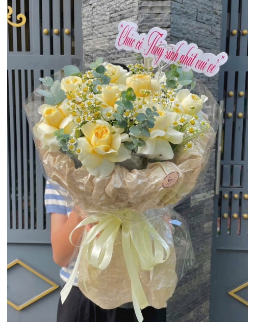 Hoa hồng Victor vàng