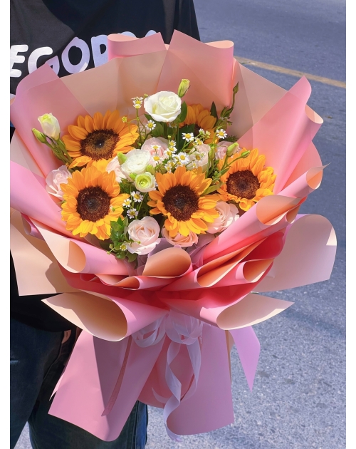 Bó hoa tốt nghiệp rẻ thủ Đức 