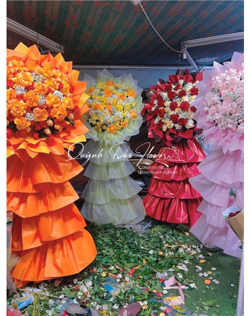 Hoa kệ khai trương 