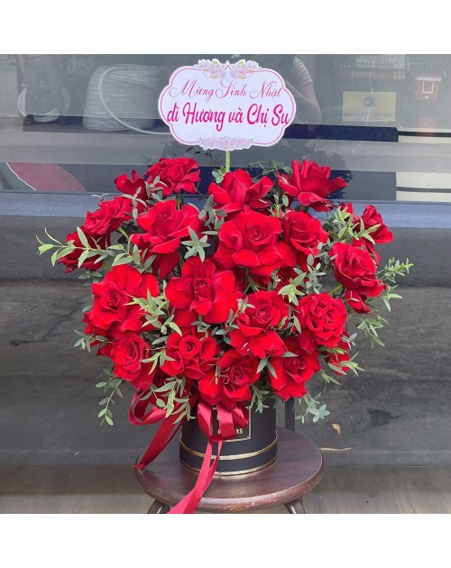 Giỏ hoa khai trương thủ dầu 1