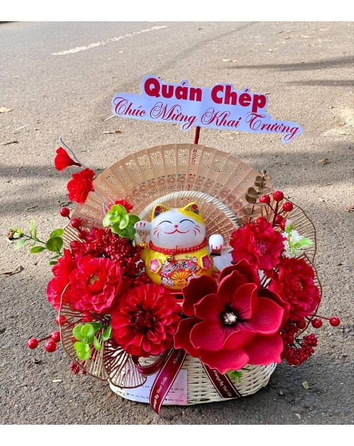 Mèo thần tài nhỏ