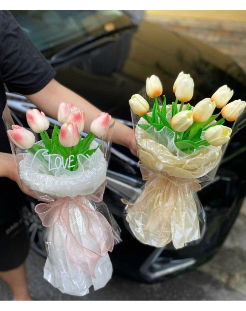 Bó hoa tulip xinh