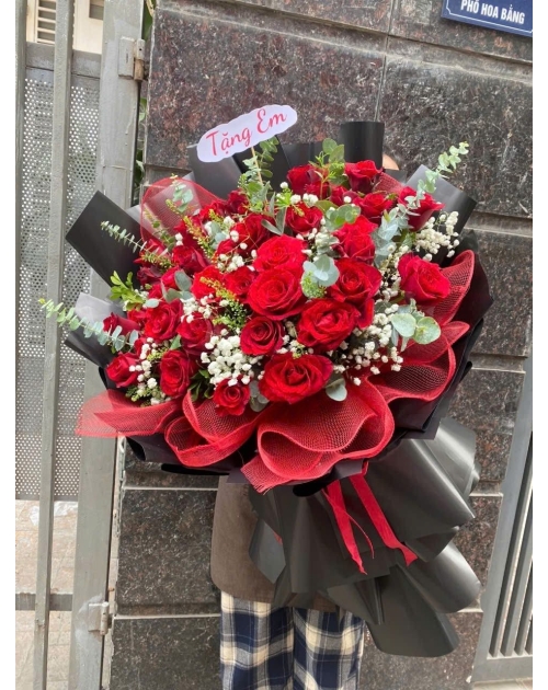 Bó hoa hồng tặng người yêu tại bình Thạnh 
