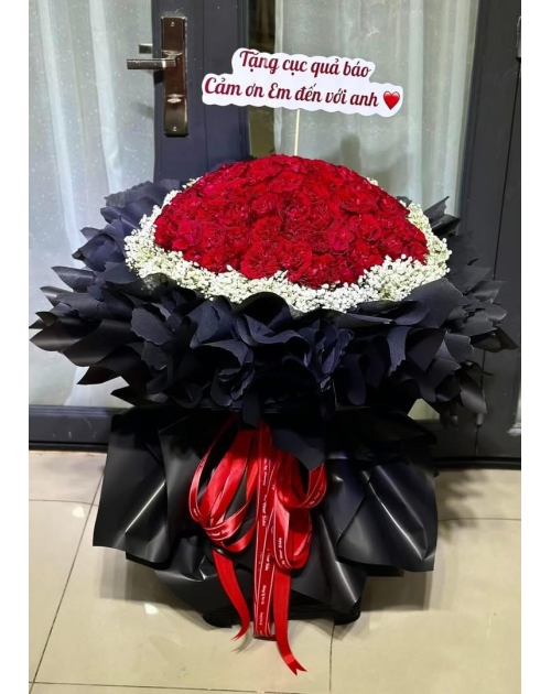Bó hoa tươi to đẹp công chúa 