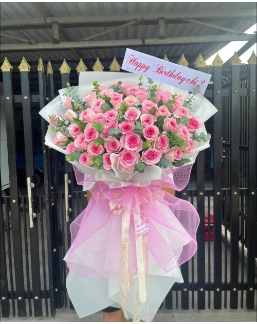 Bó hoa Hồng lạc thần to đẹp giá rẻ, shop hoa gần thủ Đức 