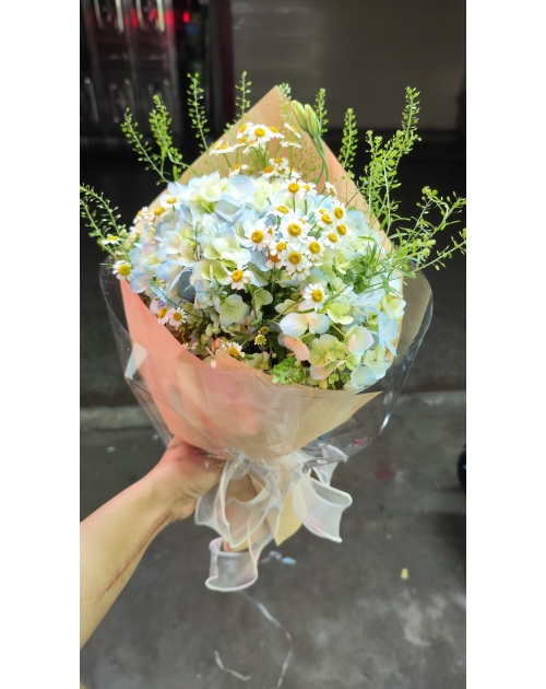 Bó hoa Cẩm Tú cầu tặng tốt nghiệp 