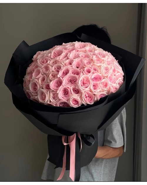 Hoa ohara hồng bó khổng lồ