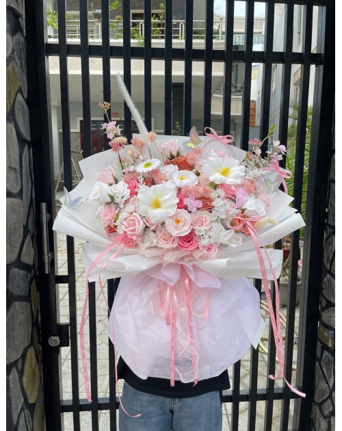 Hoa mix bánh bèo