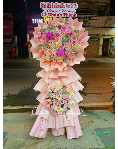 Kệ khai trương, lẵng hoa tại Bình Dương, Thuận an, Lái Thiêu, Bình Nhâm, An Phú
