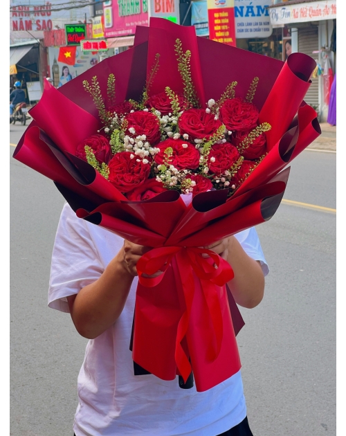 Bó hoa Hồng 11 bông