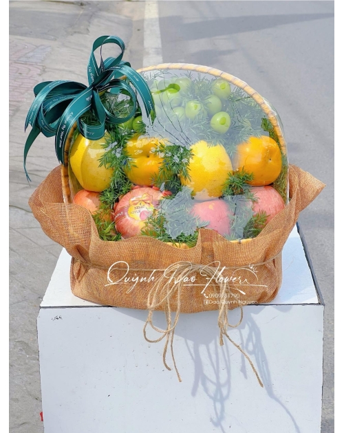 Giỏ trái cây đi đám giỗ
