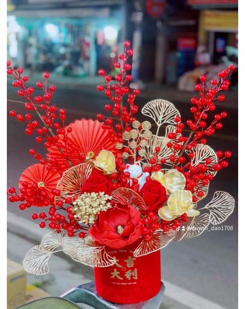 Hoa trưng tết