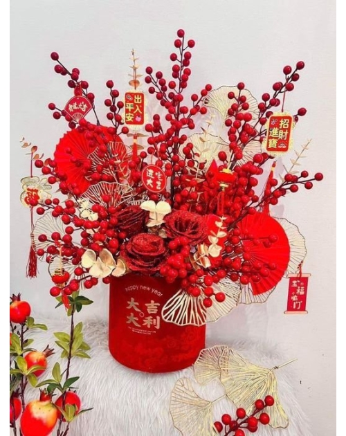 Hoa trưng tết